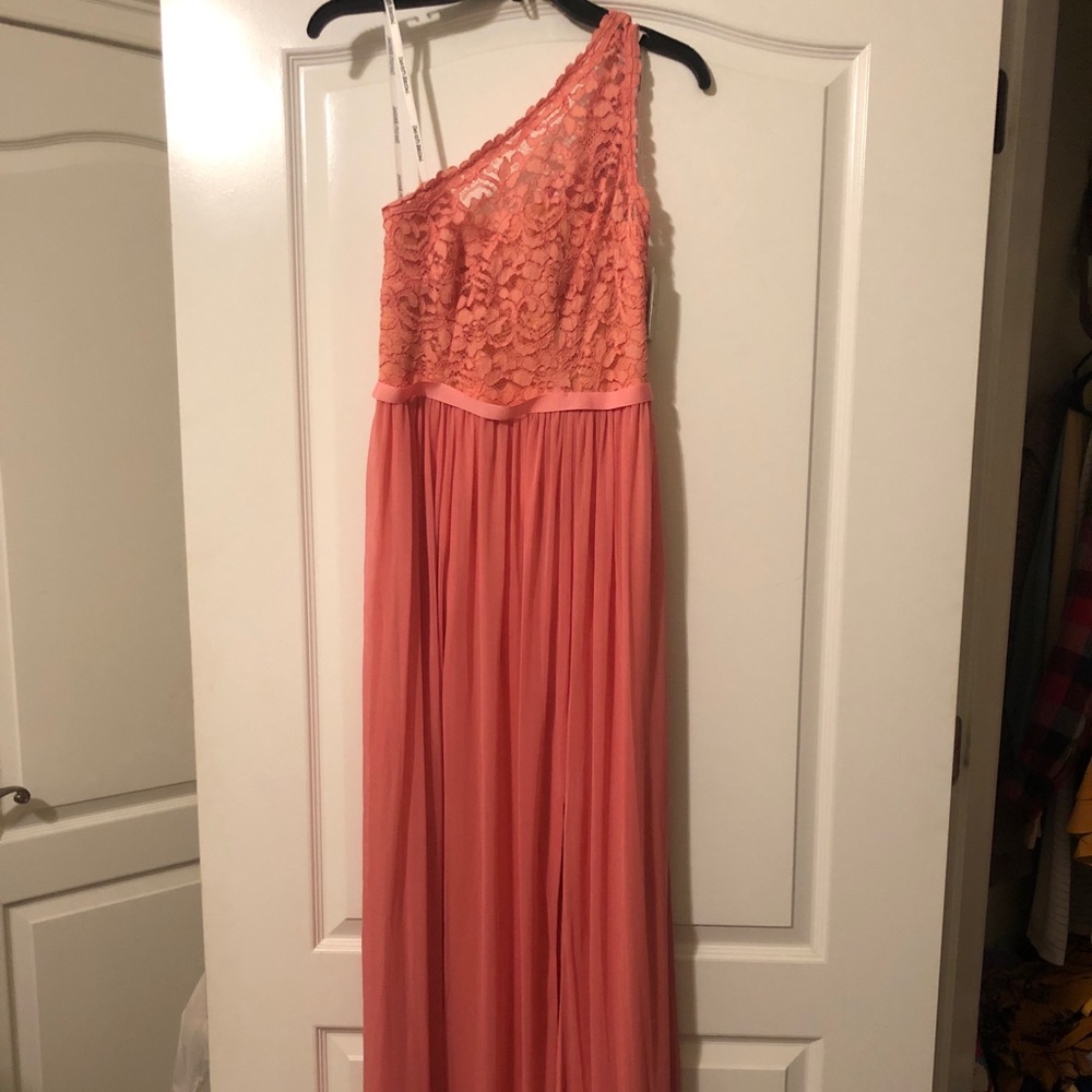 David’s Bridal Dress Parfait color